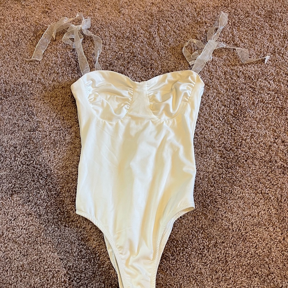 white princess polly bodysuit